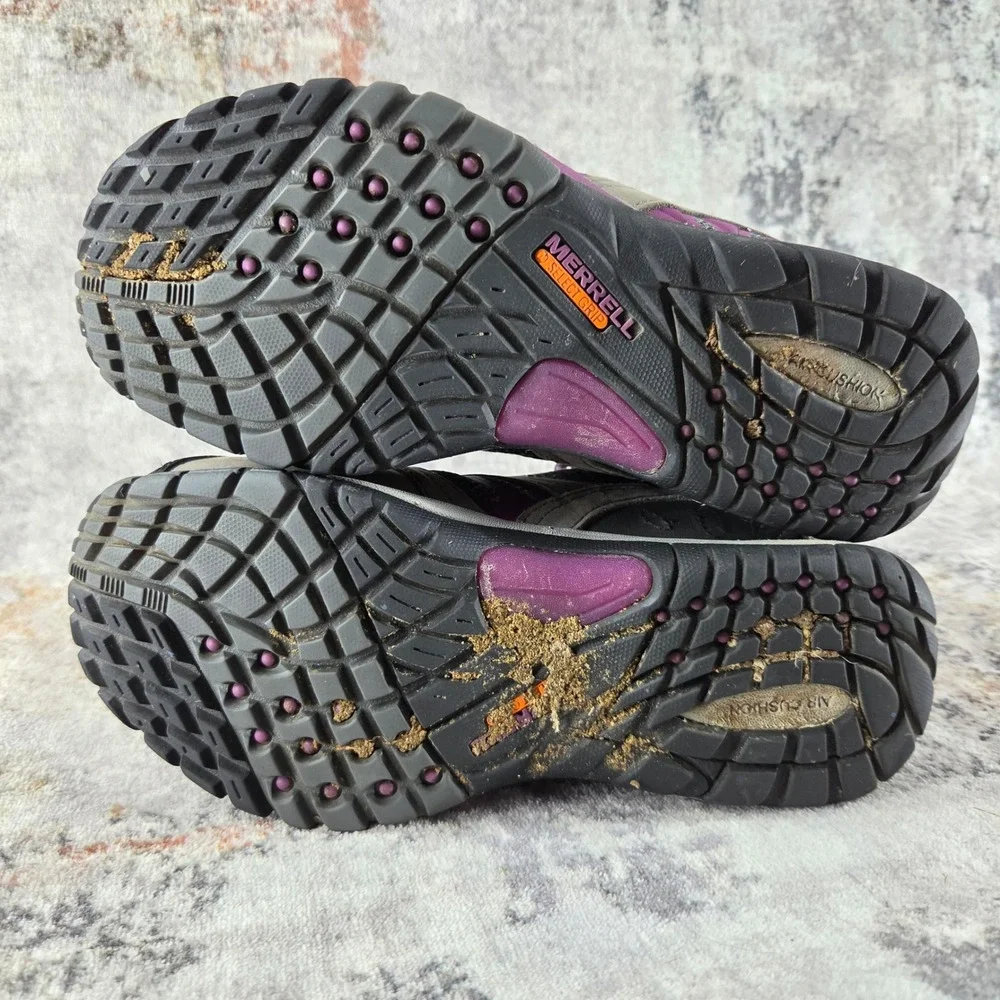 Merrell Azura Waterproof Hiking Shoes Womens 6.5 J24362W Low Trail Castle Rock